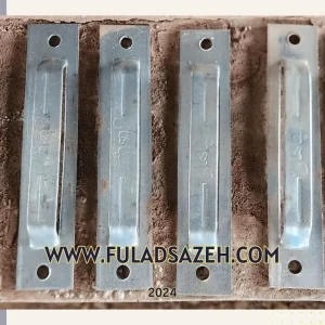 میلگرد بستر، گیره و قلاب