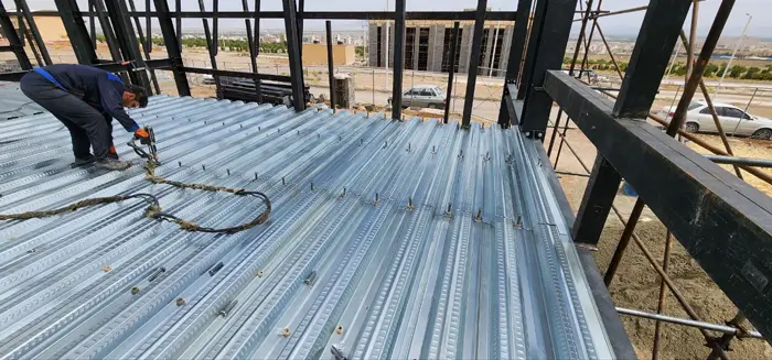 سقف عرشه فلزی 7- 01932860726