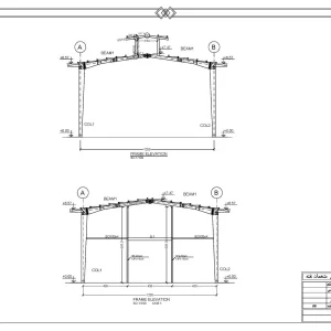 سوله دهانه 12 متر- ارتفاع 6 متری کاربری انبار-01