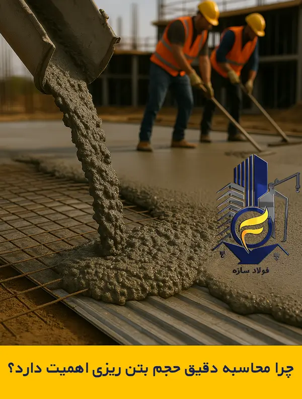 چرا محاسبه دقیق حجم بتن ریزی اهمیت دارد؟