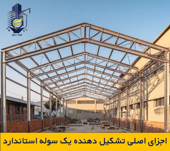 اجزای اصلی تشکیل دهنده یک سوله استاندارد