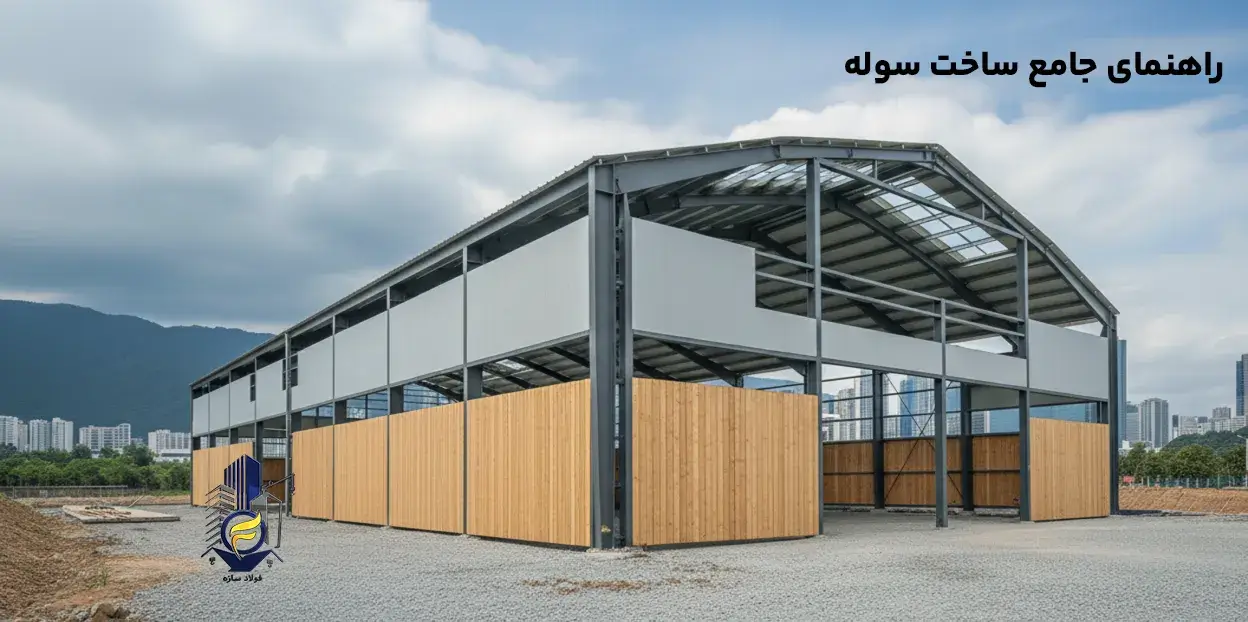 راهنمای جامع ساخت سوله | از طراحی تا اجرا + برآورد هزینه