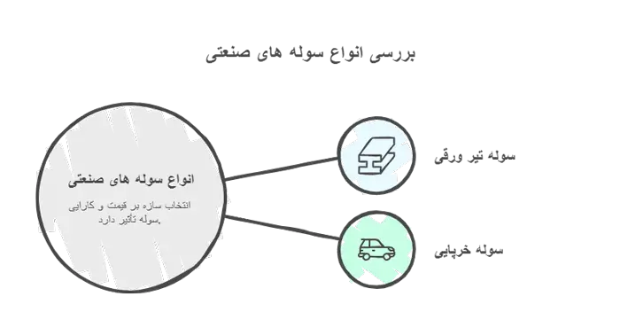 انواع سوله های صنعتی برای پروژه های سنگین