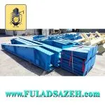 قطعات سوله ستون و آبچکان، رنگ و بسته بندی شده.